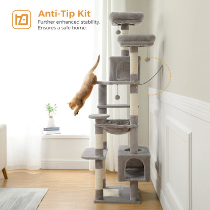 184cm Cat Tree for Indoor Cats